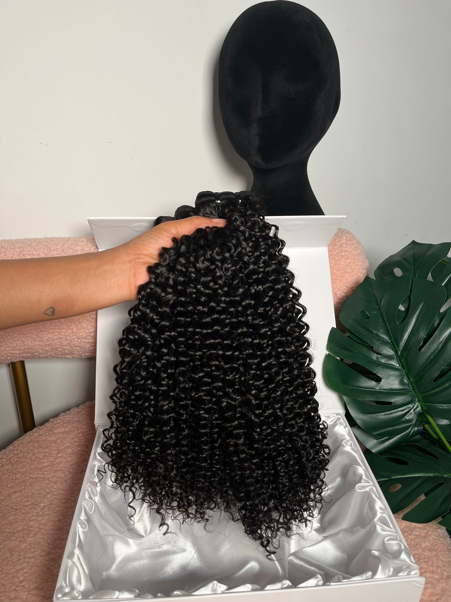 Kinky Curly Double Drawn Bundles