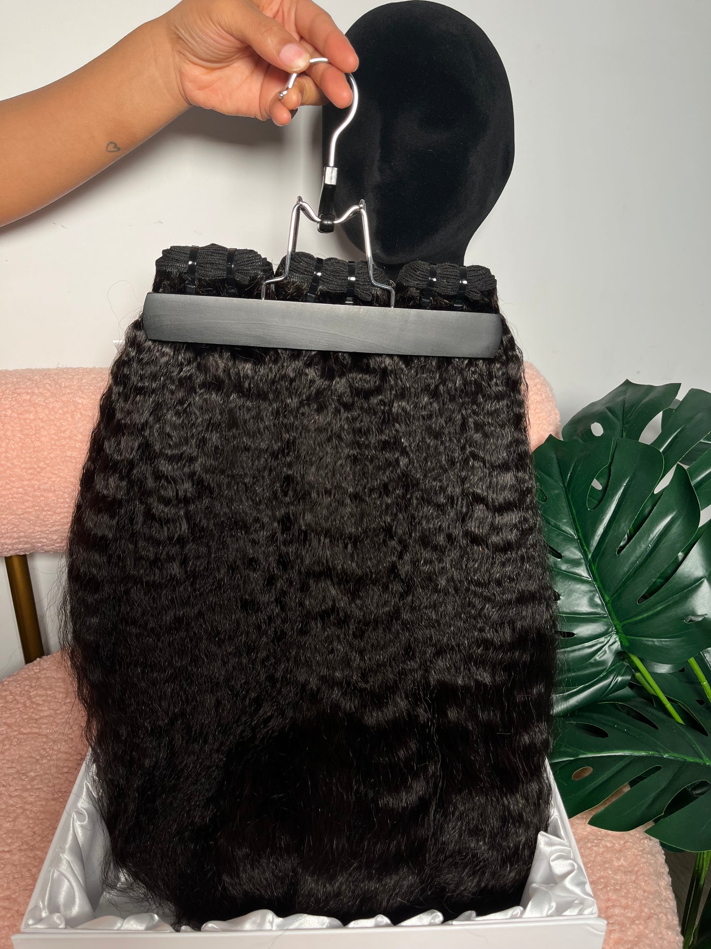 Kinky Straight Double Drawn Bundles