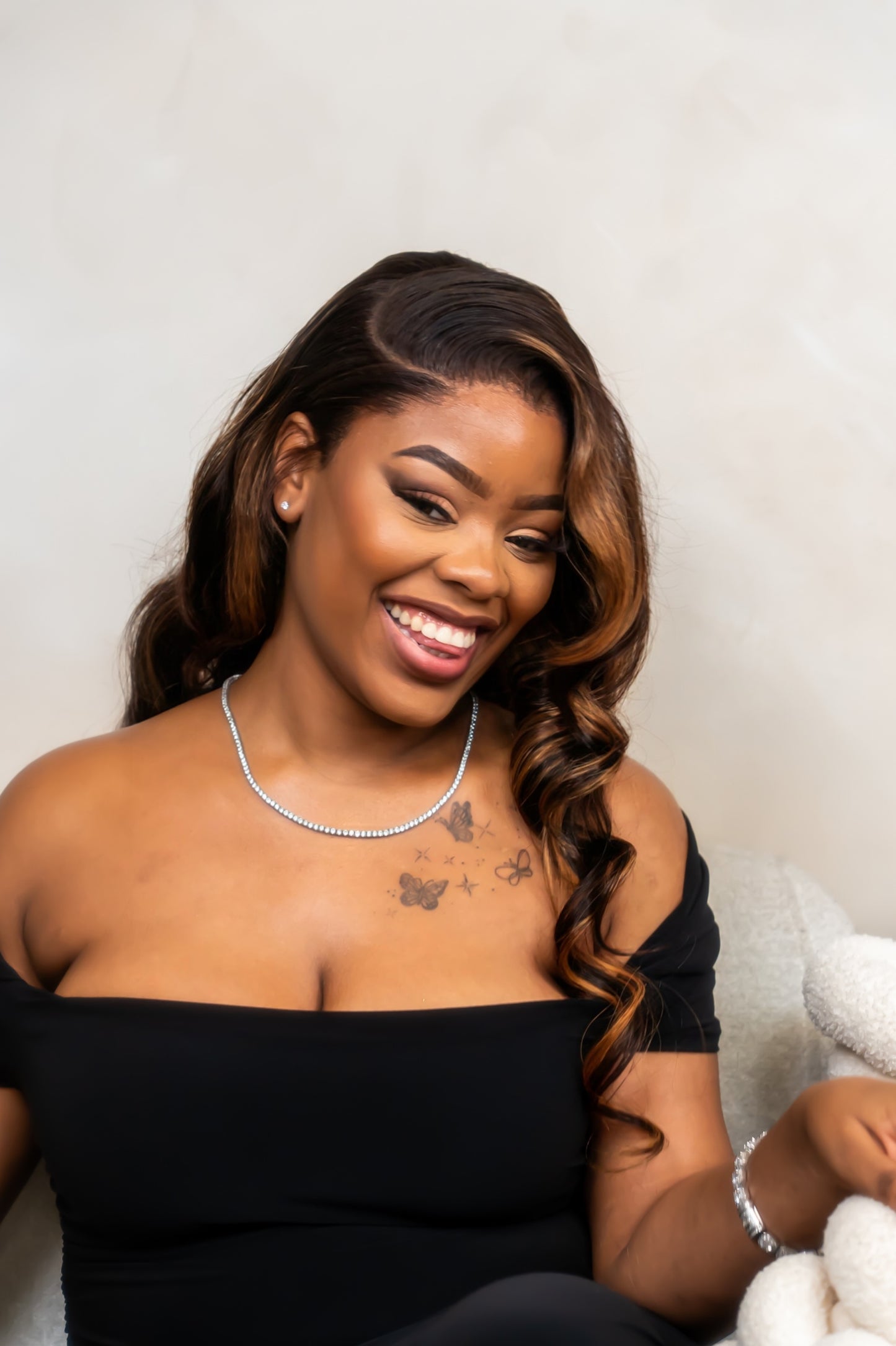 Highlight Brown Bodywave Wig