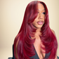 Red Straight Wig