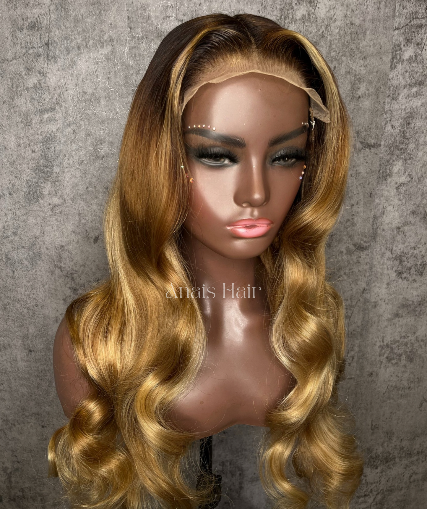 Honey Blonde 6x6 Closure Wig