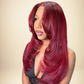 Red Straight Wig