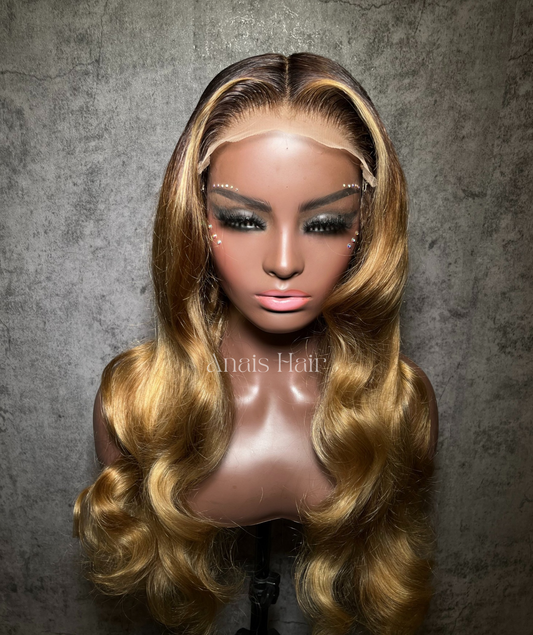 Honey Blonde 6x6 Closure Wig