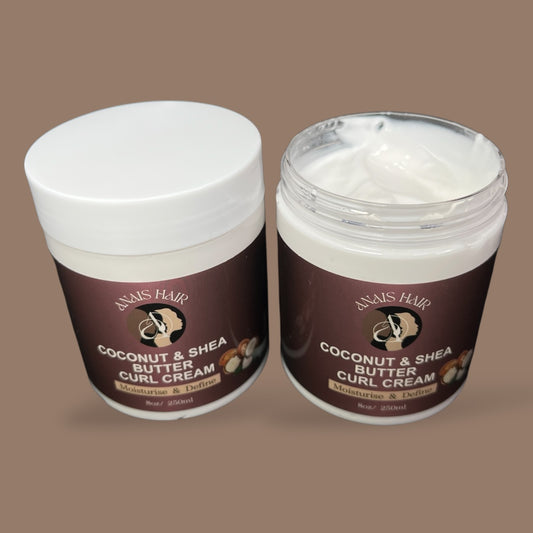 Curly Hair Cream Coconut & Shea Butter