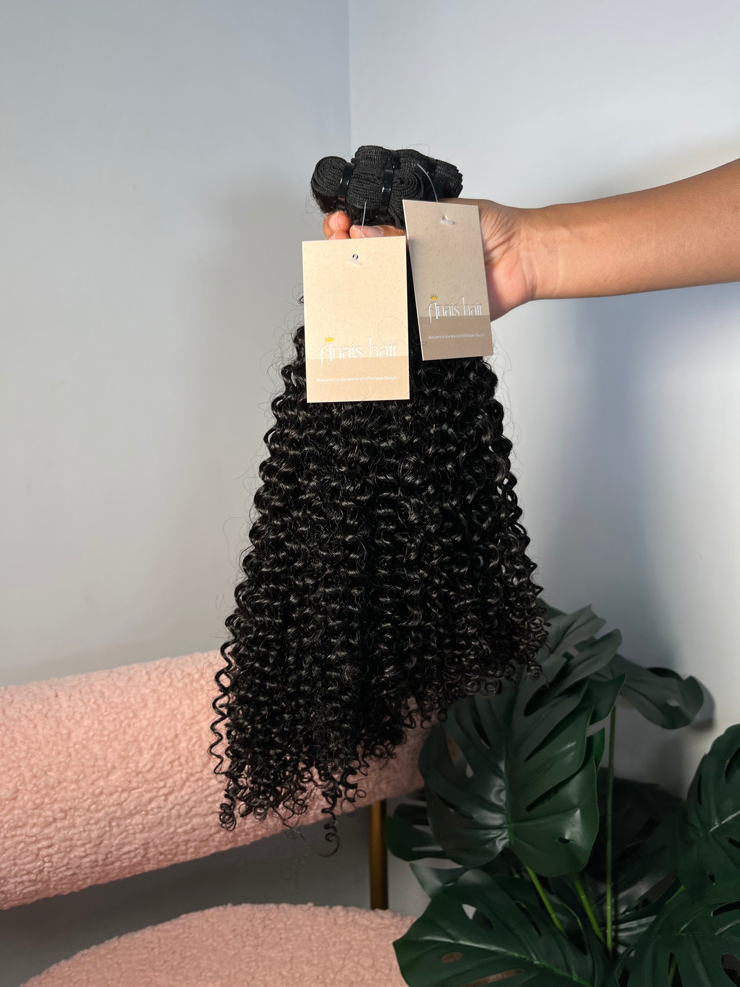 Kinky Curly Double Drawn Bundles