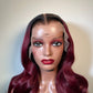 Ombré Burgundy Bodywave