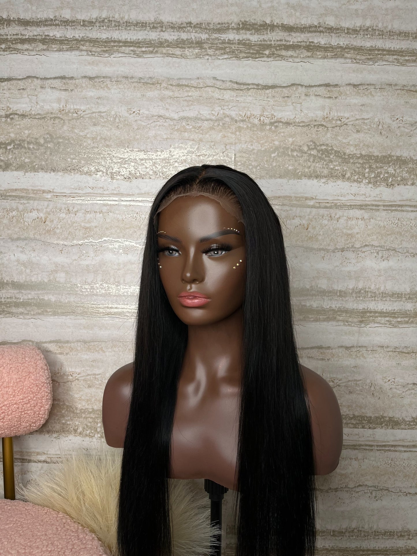 Vietnamese Raw Straight Full Lace Wig