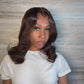 Glue-less Dark Brown Bob