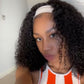 Kinky Head Band Wigs